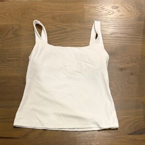 White Sleeveless Women's Top